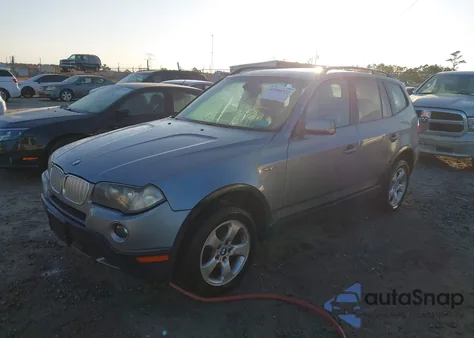 2008 BMW X3 3.0Si from USA, damaged, VIN WBXPC93428WJ09337